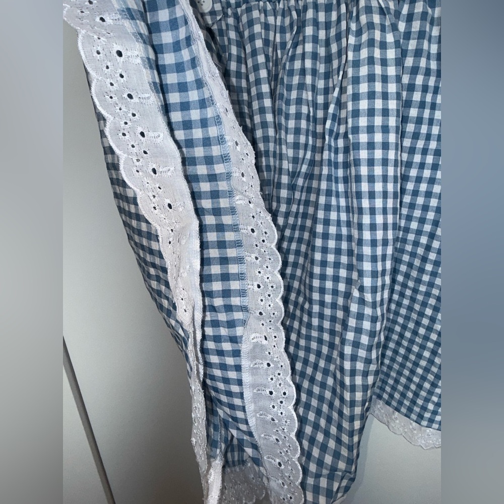 Dorothy Wizard of Oz Blue Gingham Suspender Dress and accessories - Picture 9 of 13